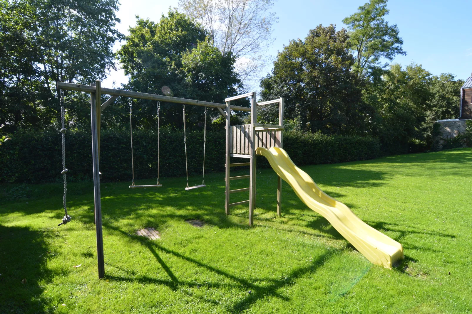 Villa de la Warche-Tuinen zomer