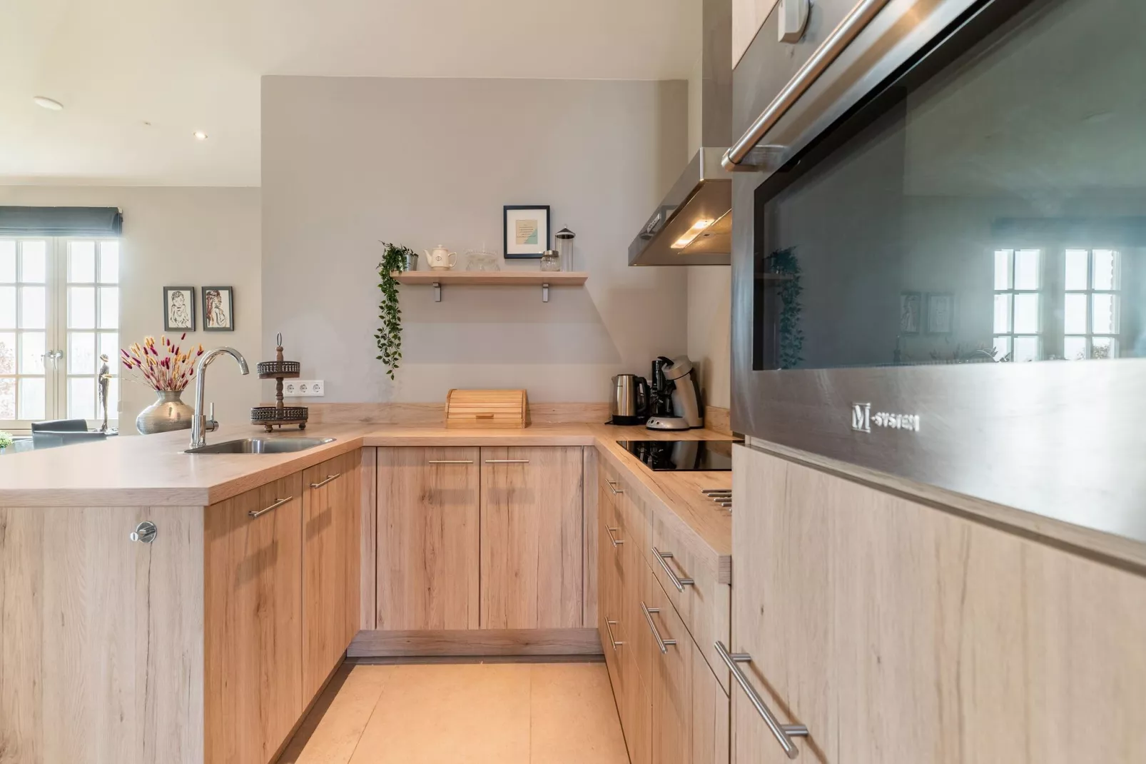 Residentie Heesdael - Suite C beneden-Keuken