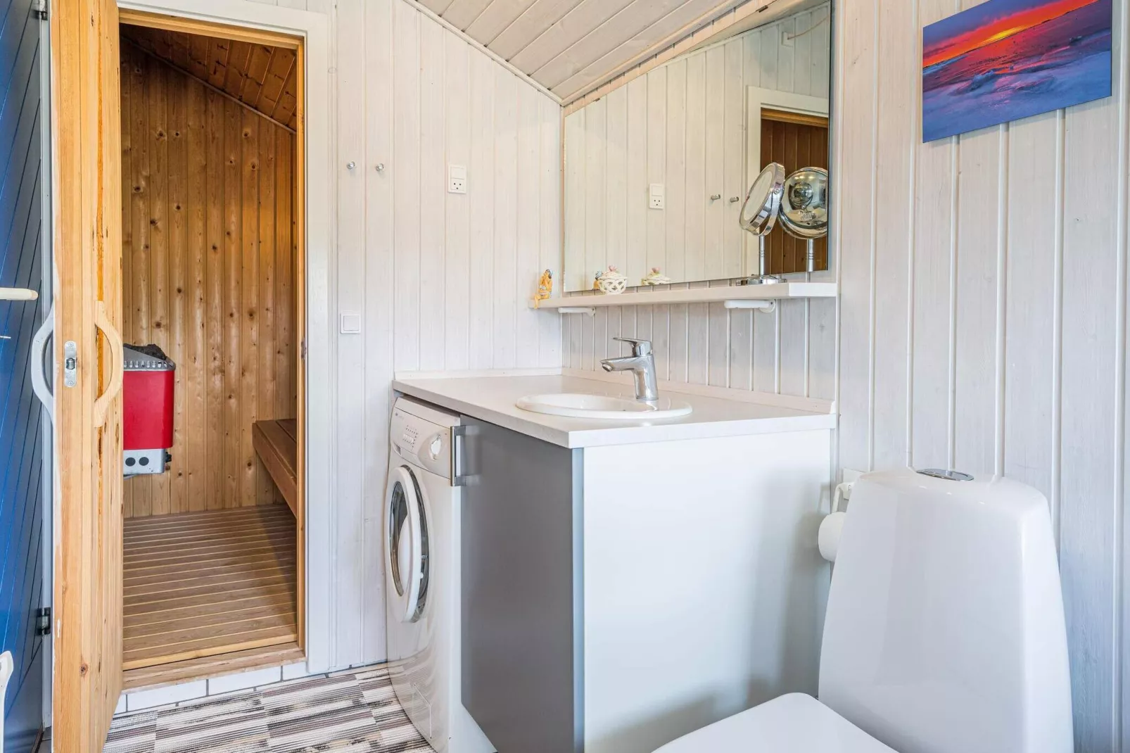 6 persoons vakantie huis in Vejers Strand-Sauna