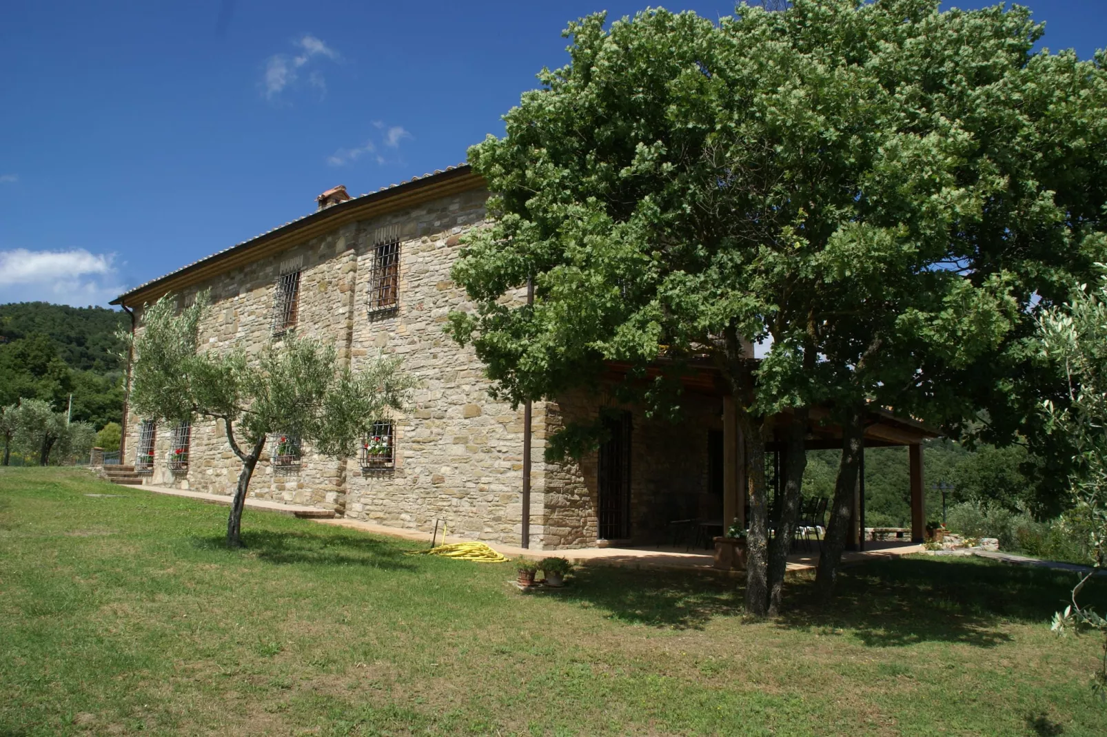 Villa San Donato-Tuinen zomer