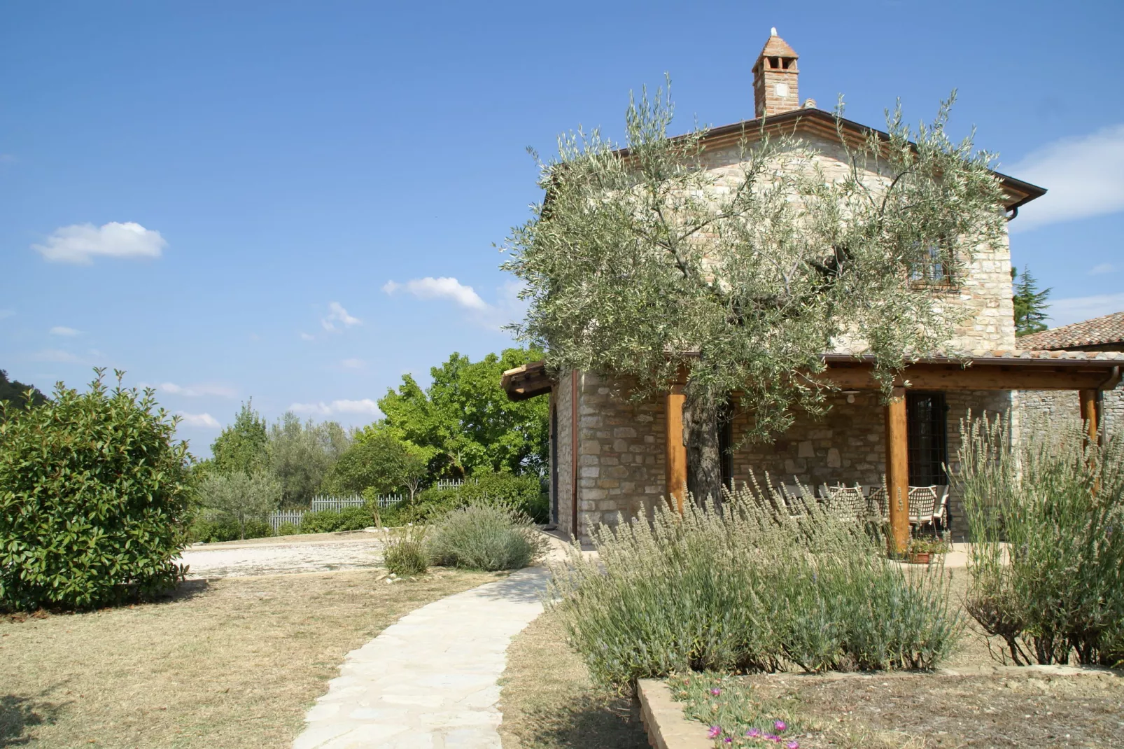 Villa Monte Acuto-Tuinen zomer