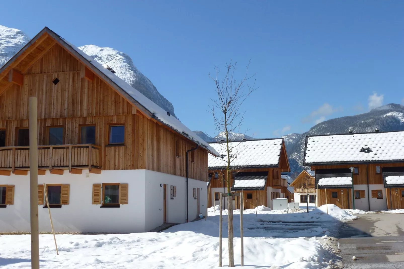 Holiday resort Obertraun, Obertraun am Hallstättersee-Chalet Wolfgangsee-Chalet Wolfgangsee-Exterieur winter