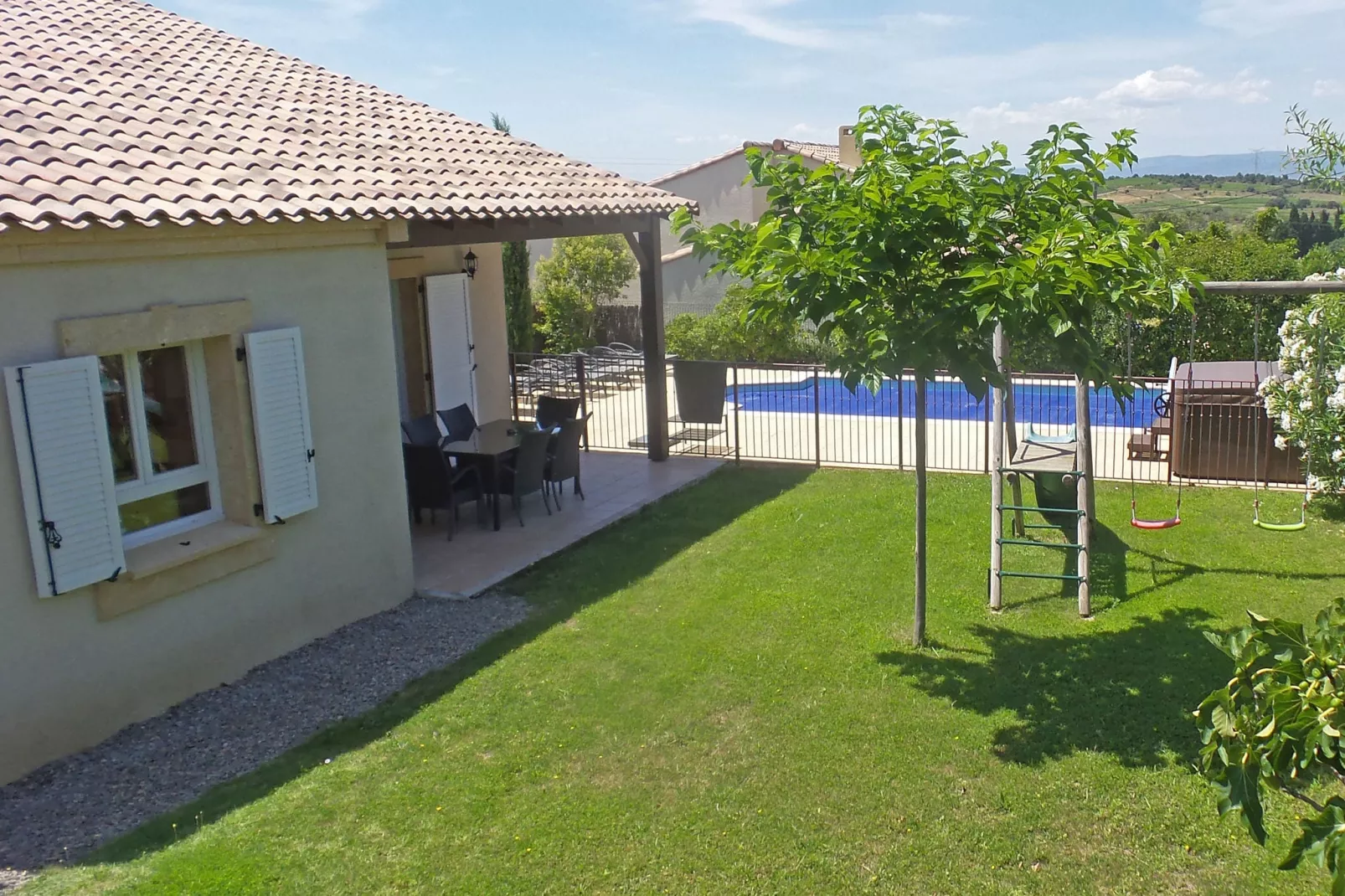 Villa Le Chardonnay-Terrasbalkon