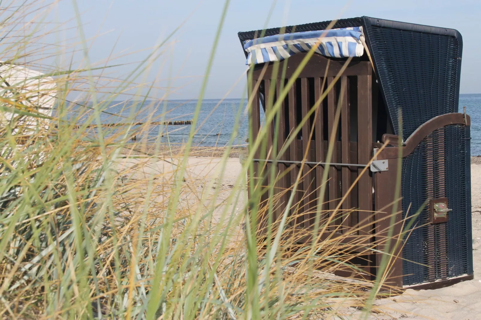 Strandnahe Finnhütte