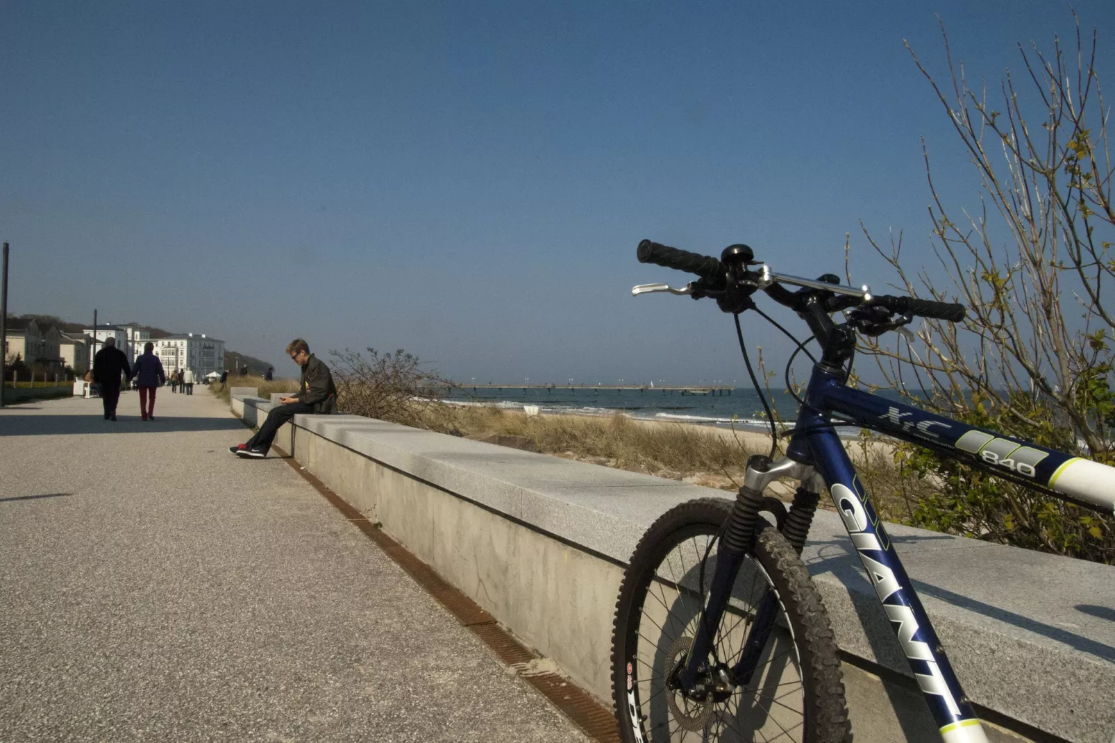 Strandnahe Finnhütte-Gebieden zomer 5km