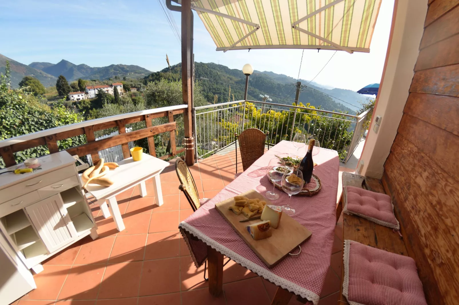 Chalet Del Colle-Terrasbalkon