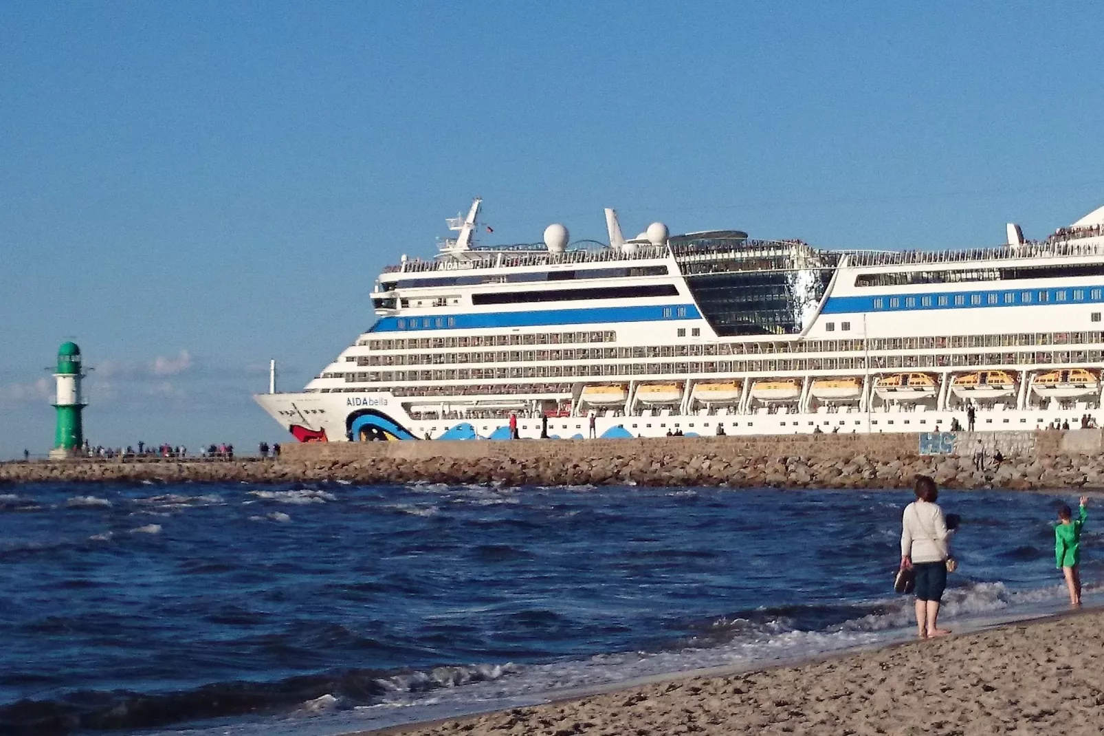 Strandnahe Finnhütte-Gebieden zomer 20km