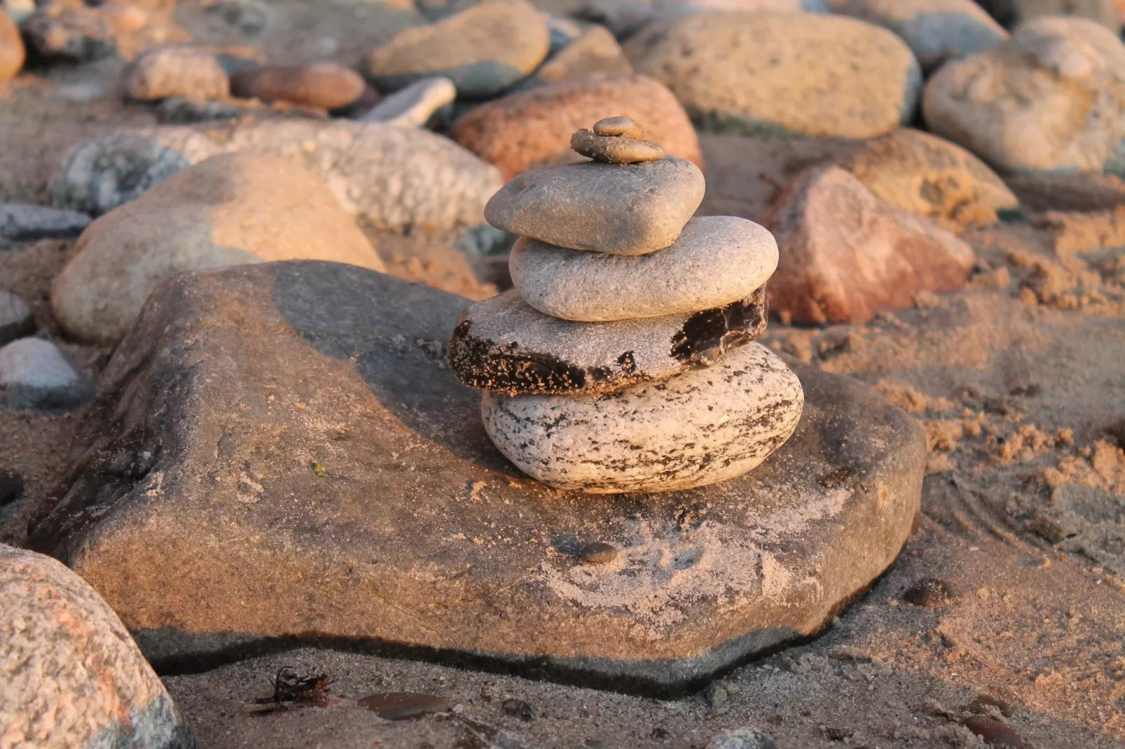 Strandnahe Finnhütte-Sfeer