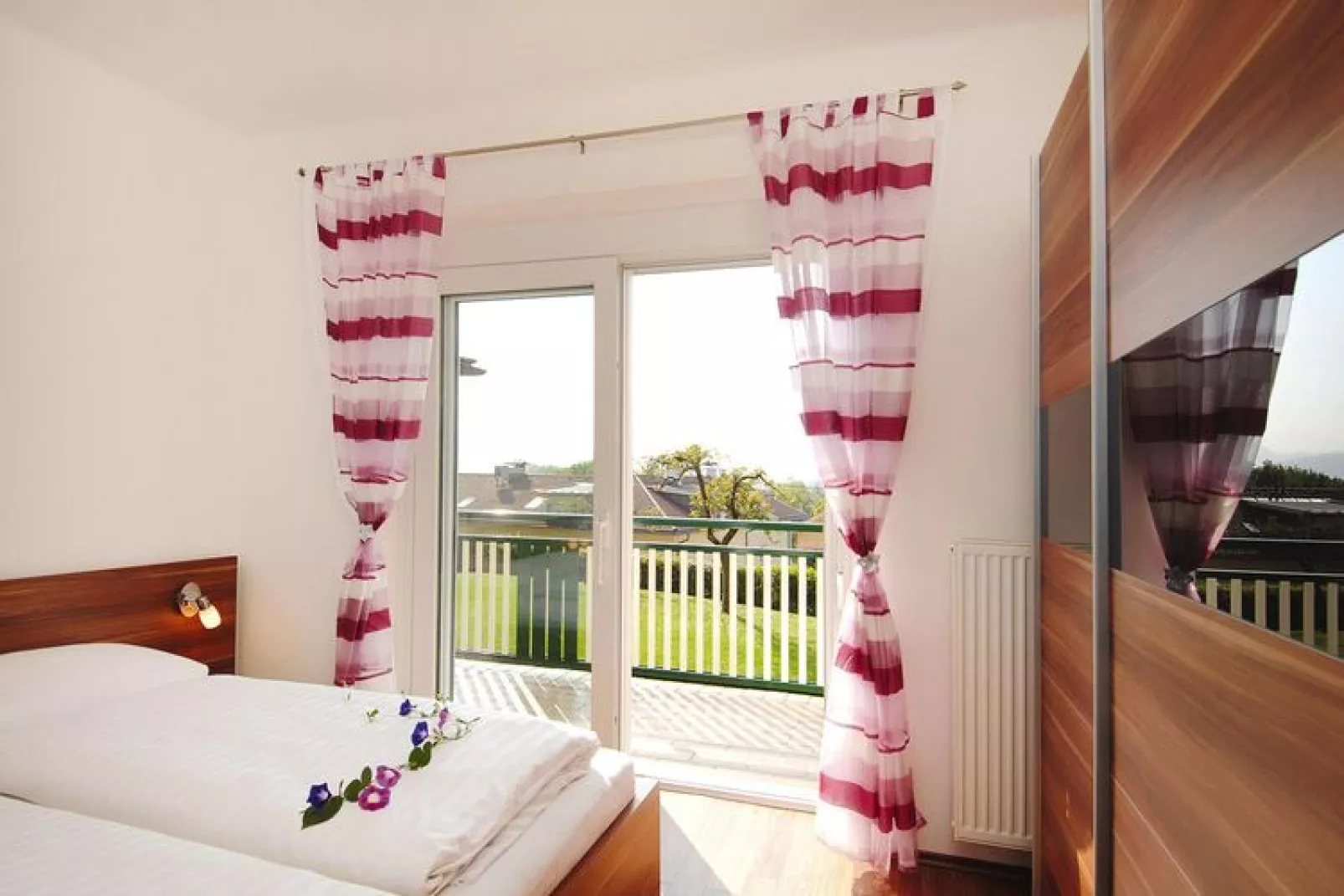 Appartementen Karawankenblick, Pörtschach am Wörthersee-Slaapkamer