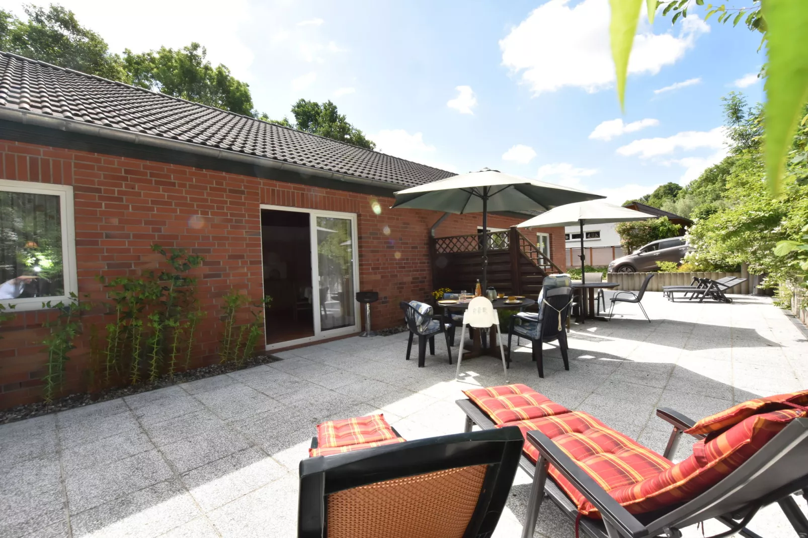 Ferienhaus Thomas im Grünen I-Terrasbalkon