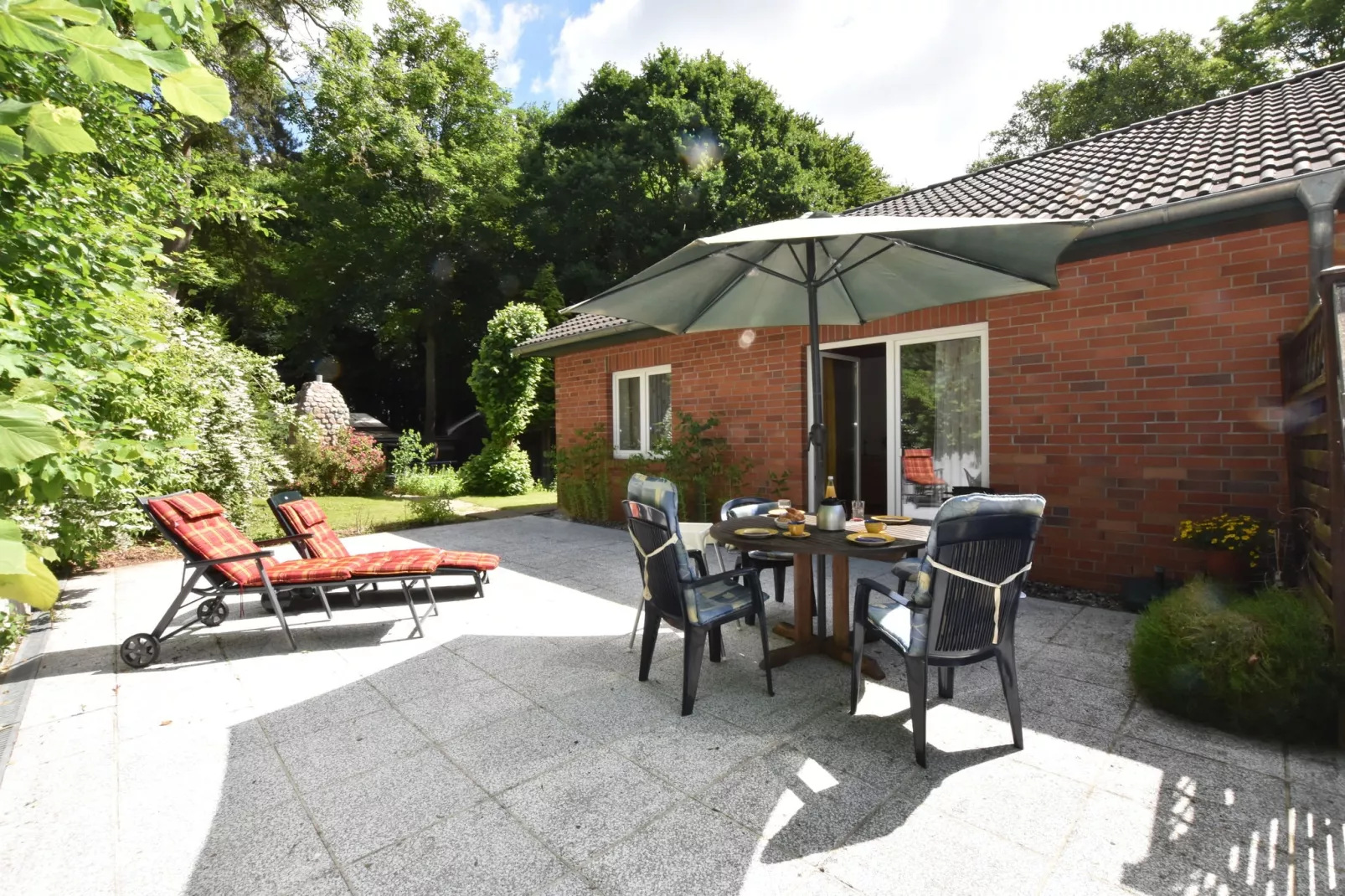 Ferienhaus Thomas im Grünen I-Terrasbalkon
