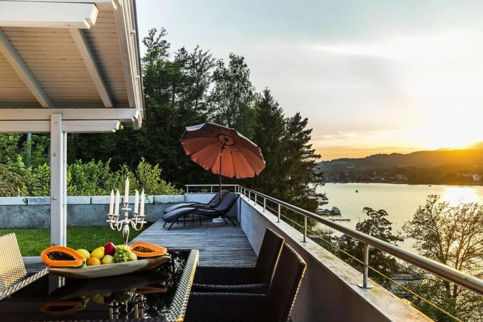 Villas Seevillen Excelsior, Velden am Wörthersee-6 Personen-Terrasbalkon