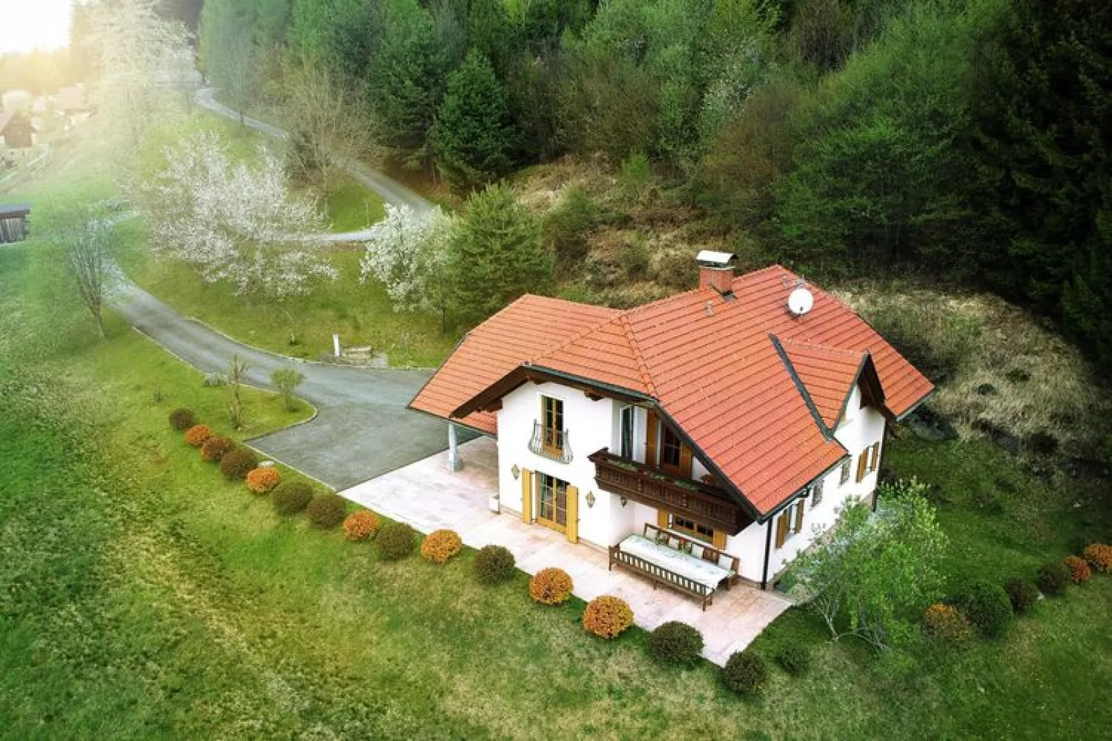 Landhaus Seeleiten-Buitenkant zomer