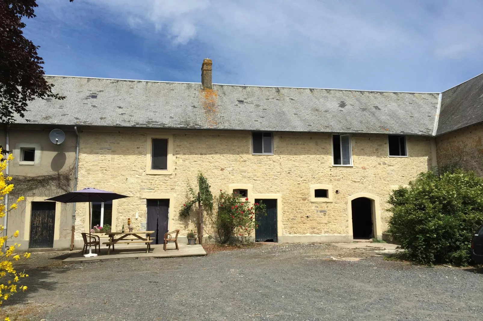 Ferme du Hoguet-Buitenkant zomer