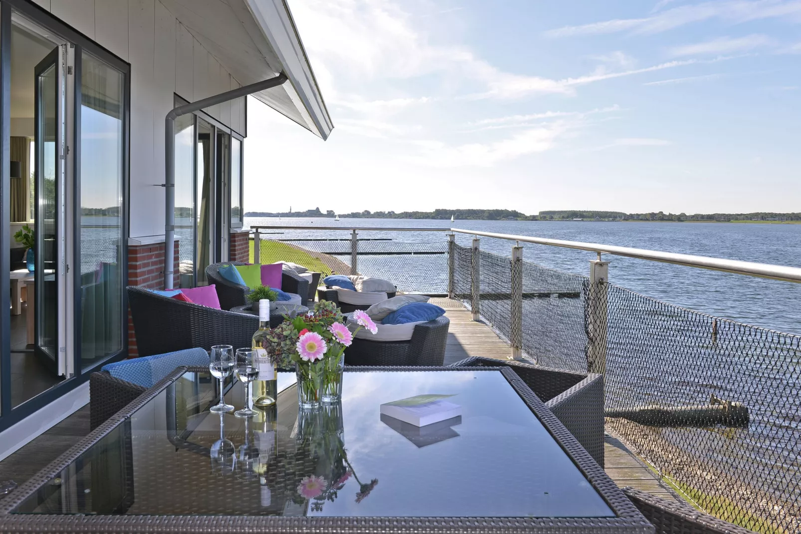 Penthouse 4a - De Schotsman Watersport-Terrasbalkon