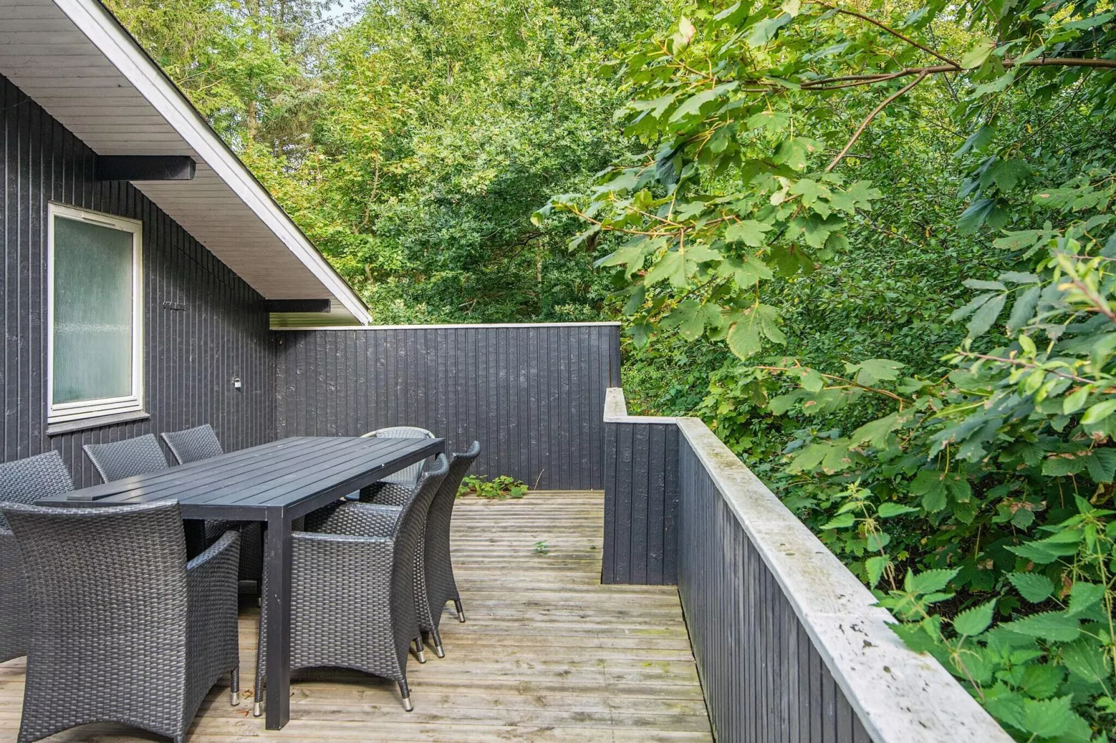 Charmant vakantiehuis in Ørsted met verwarmd zwembad-Uitzicht