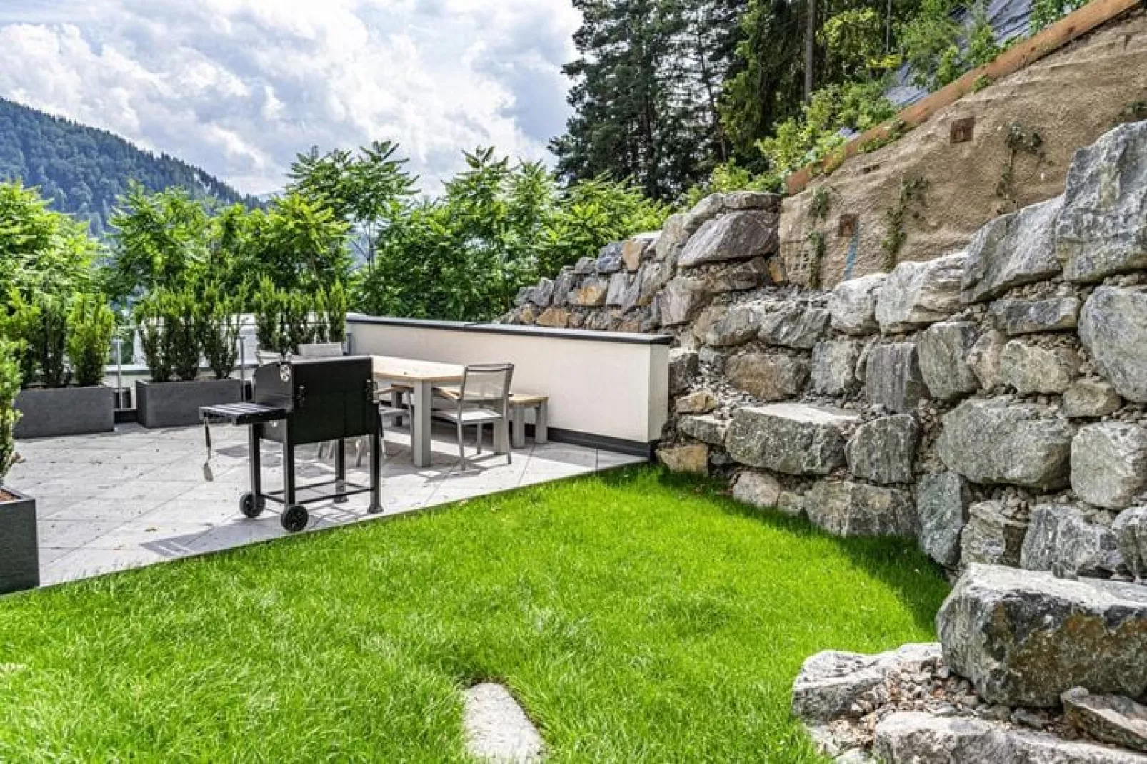 Holiday complex Alpe Maritima, Annenheim am Ossiacher See-Ossiach 5 / Das Verditz-Tuinen zomer
