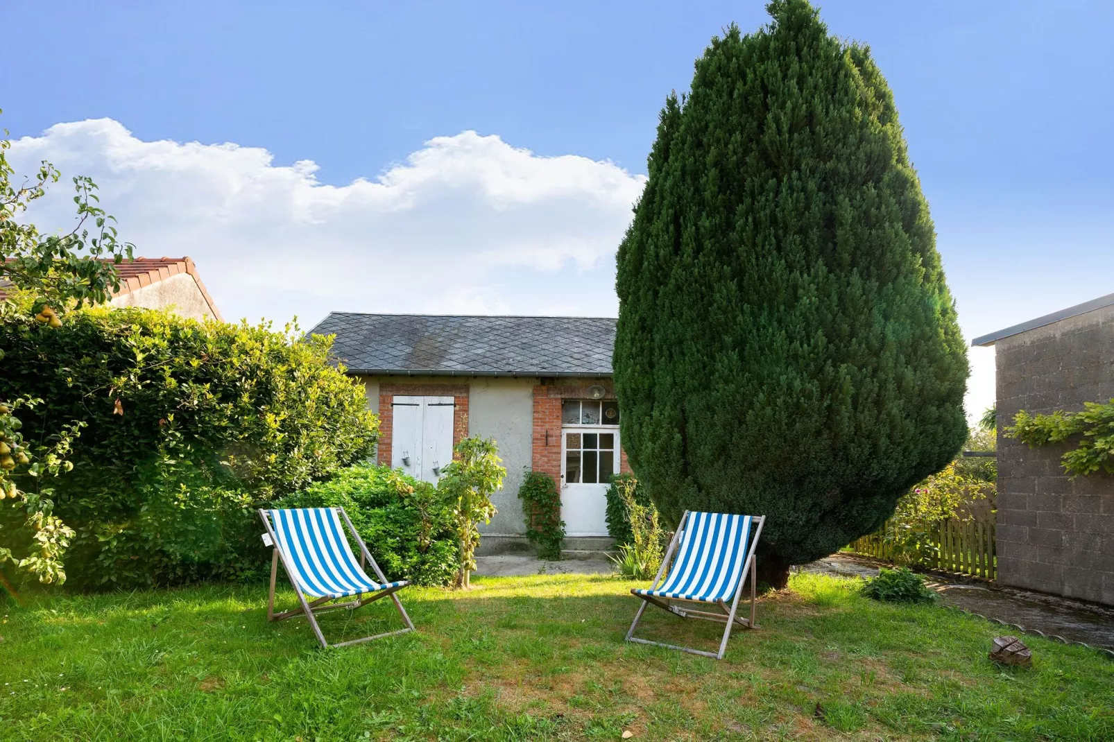 Le Clos Surcouf-Tuinen zomer