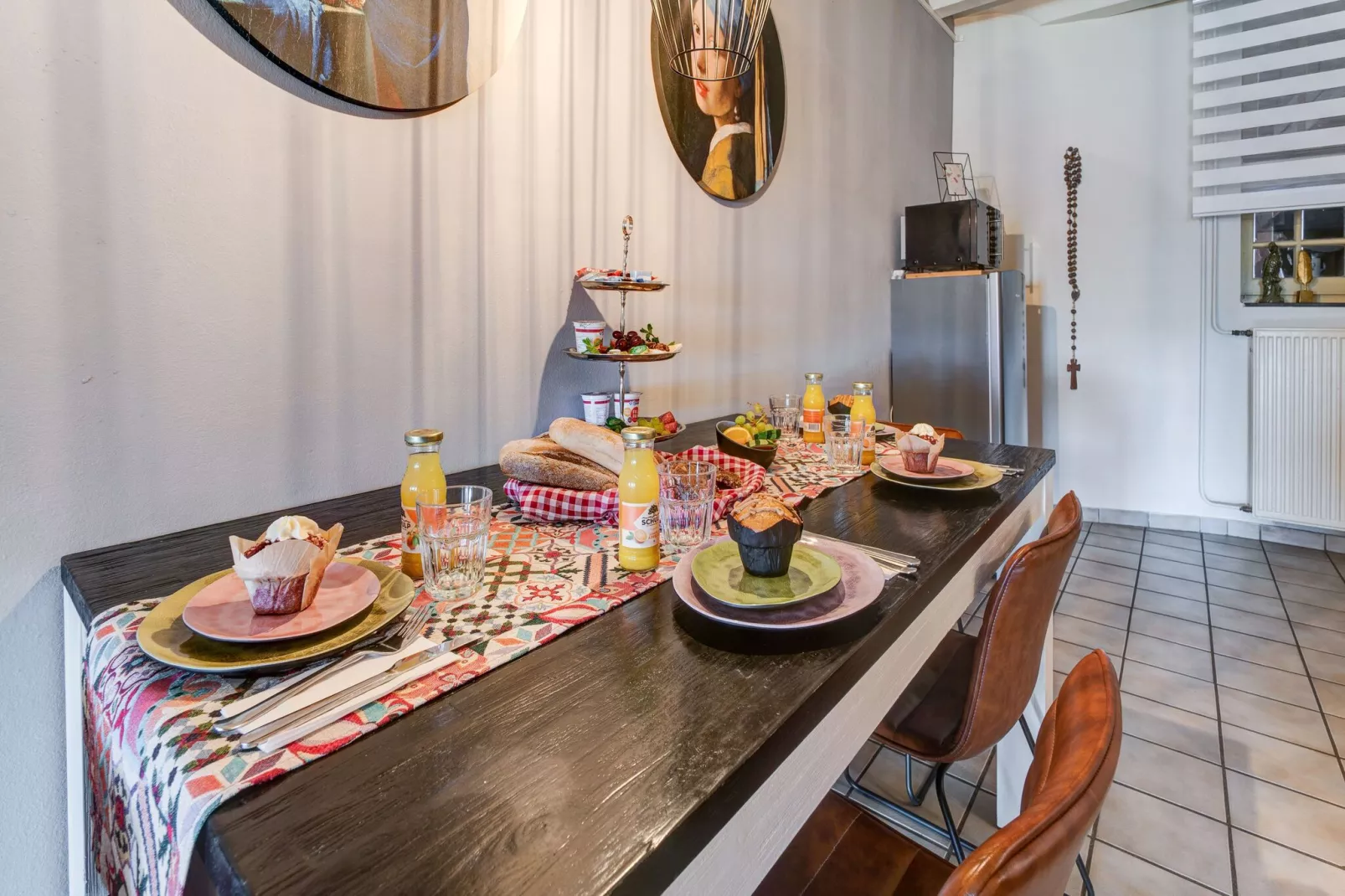 Valleyview Cottages - NR12-Eetkamer