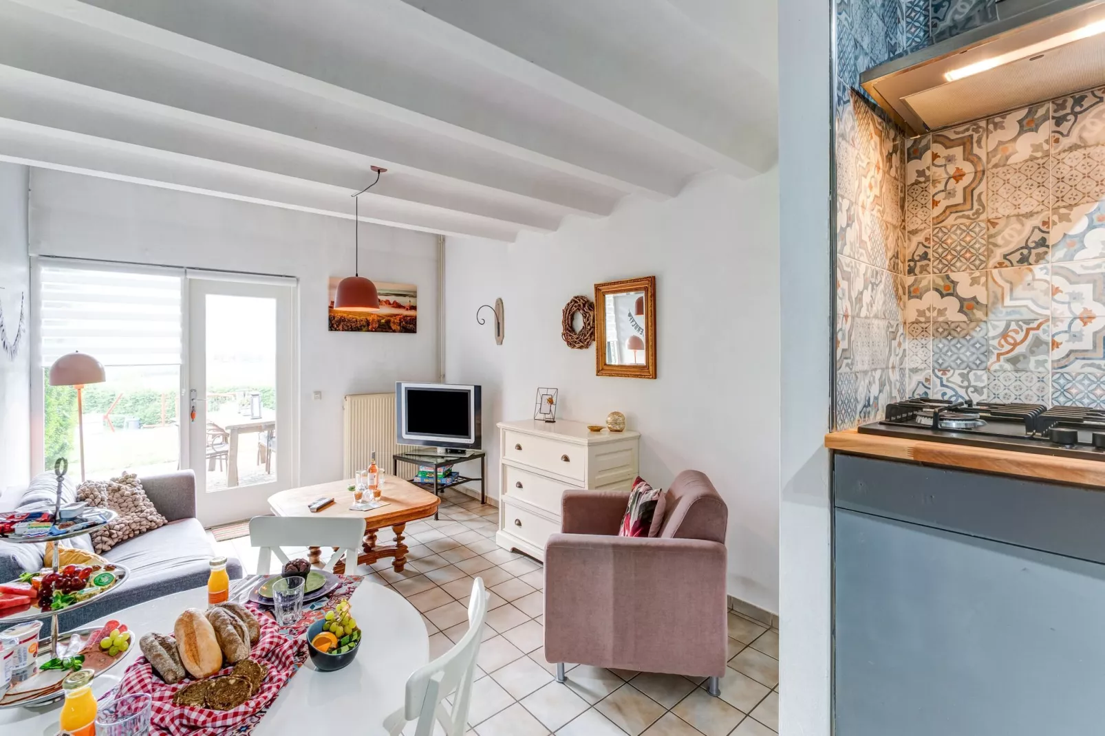 Valleyview Cottages - NR13-Woonkamer