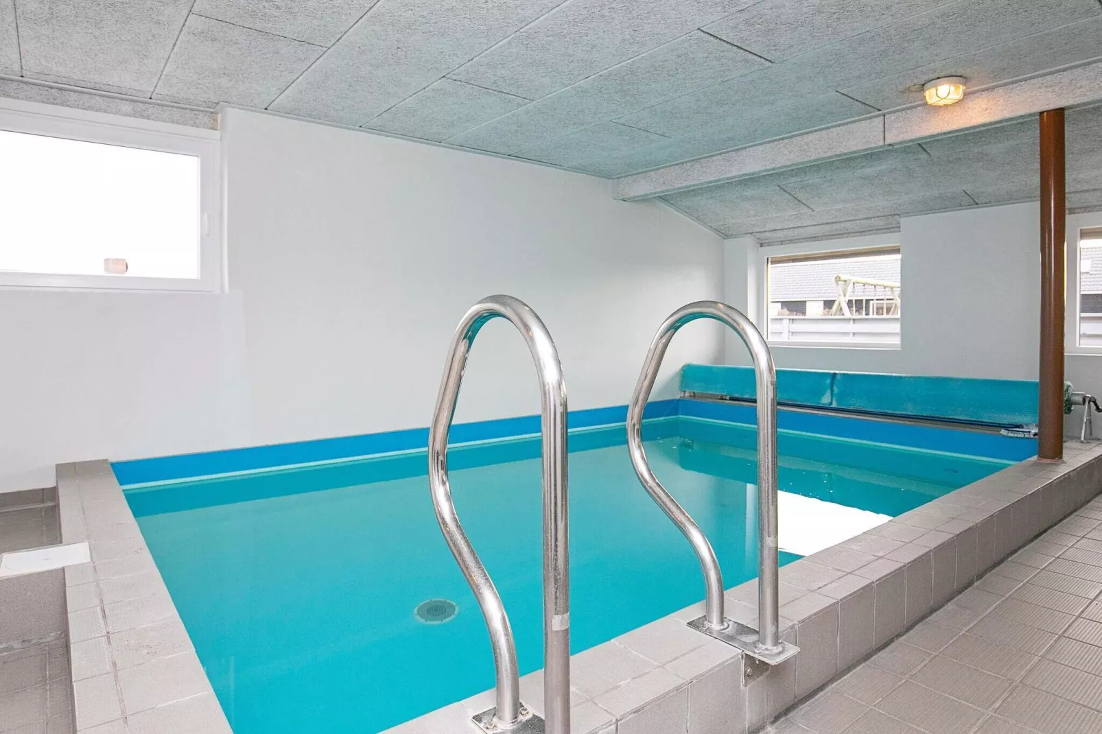 Gezellig vakantiehuis in Ringkøbing met zwembad en sauna-Zwembad