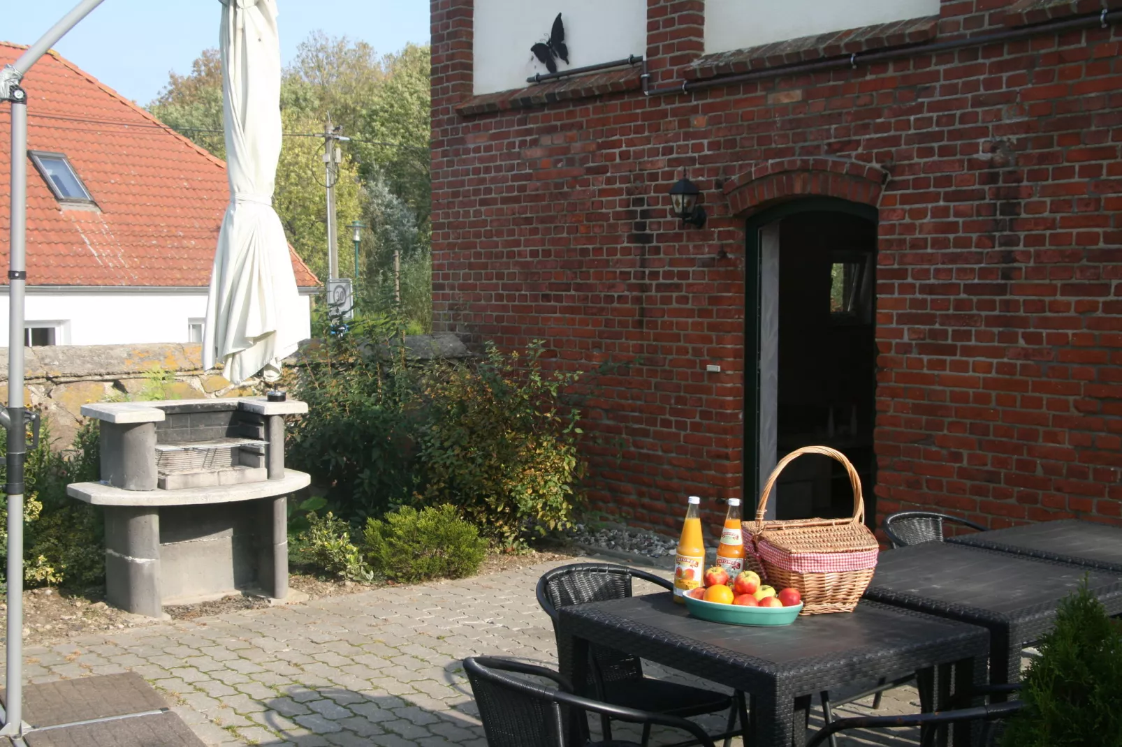 Landhaus bei Kühlungsborn-Terrasbalkon