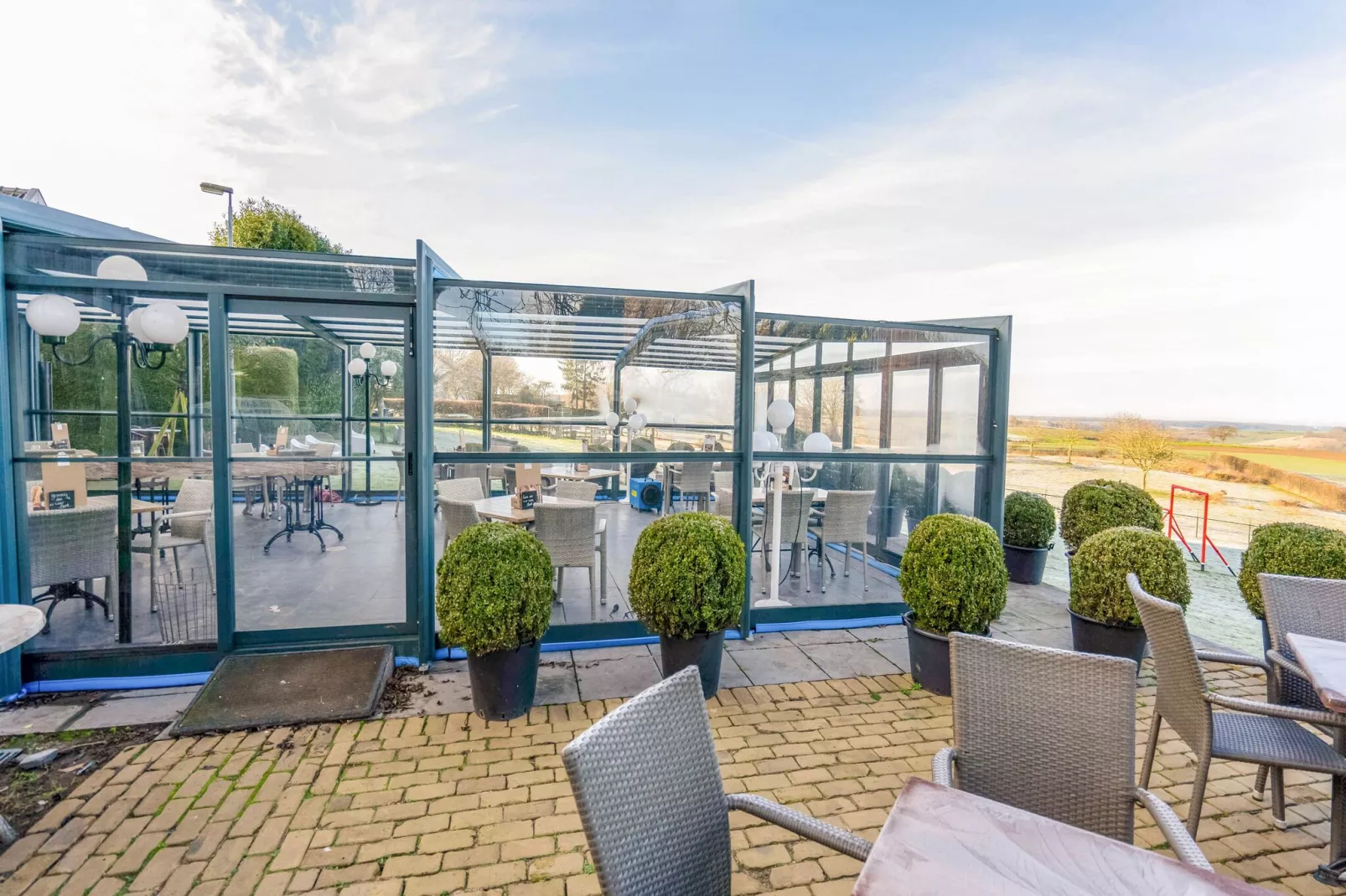 Valleyview Cottages - NR02-Terrasbalkon
