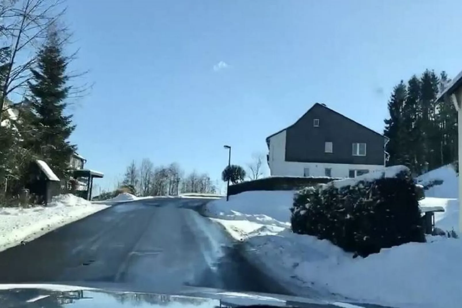 Ruhrquelle-Uitzicht winter