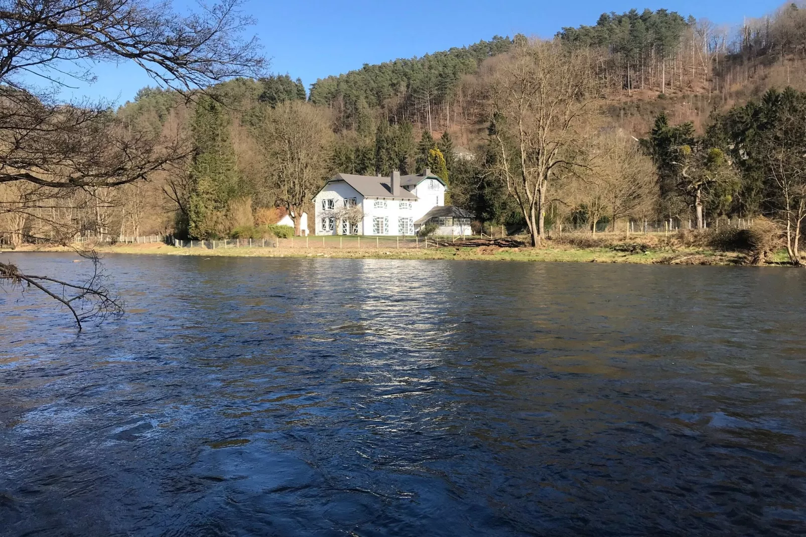 Ecolodge du Moulin-Gebieden zomer 1km