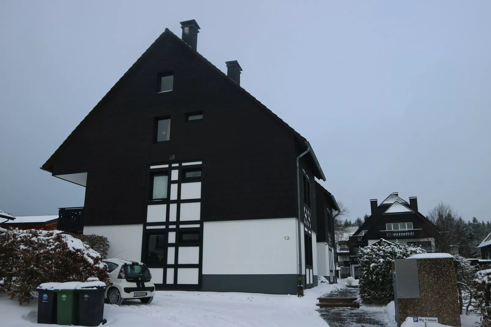 Huisje Winterberg "Olivia"-Exterieur winter