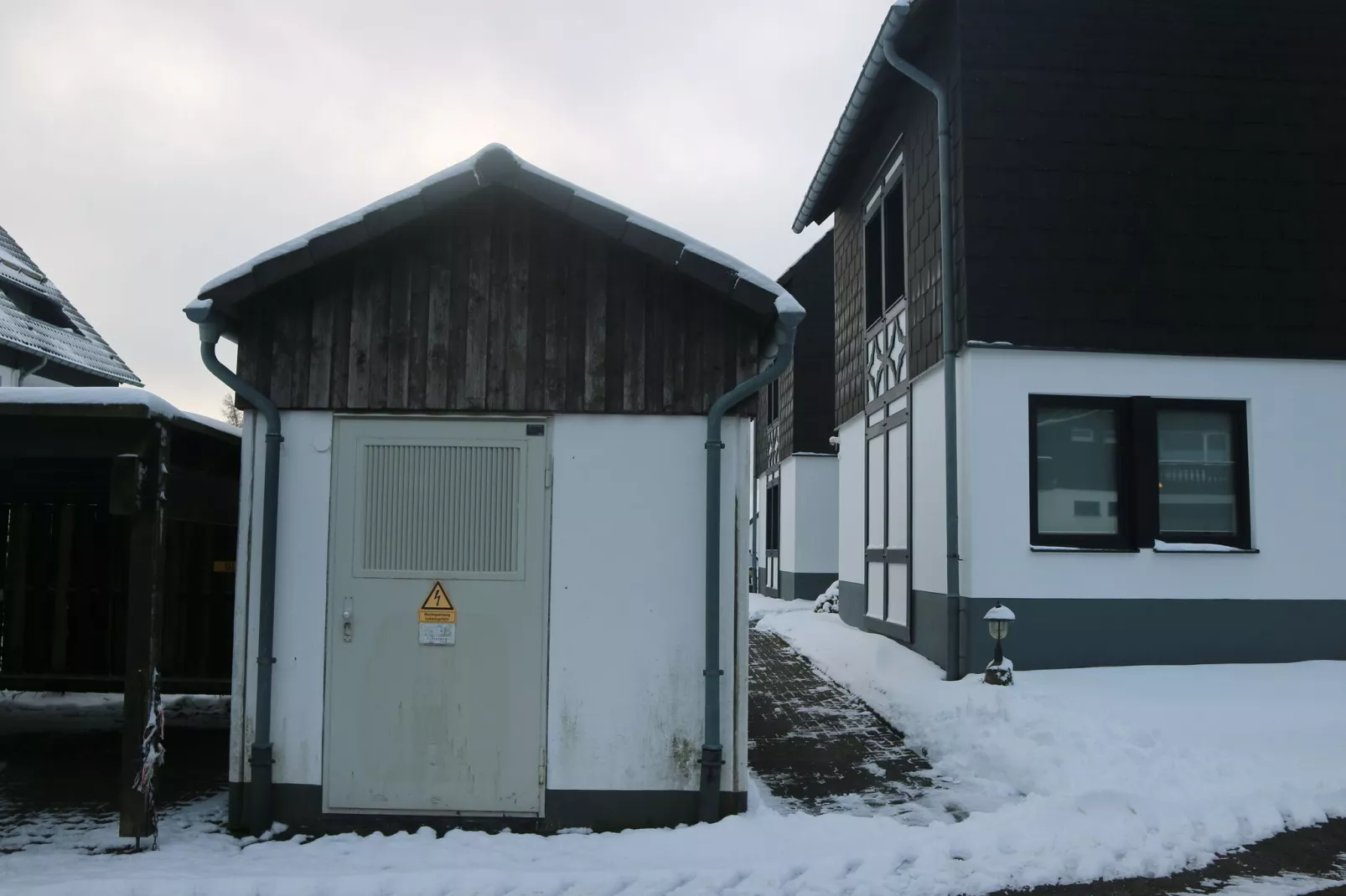 Huisje Winterberg "Olivia"-Terrasbalkon