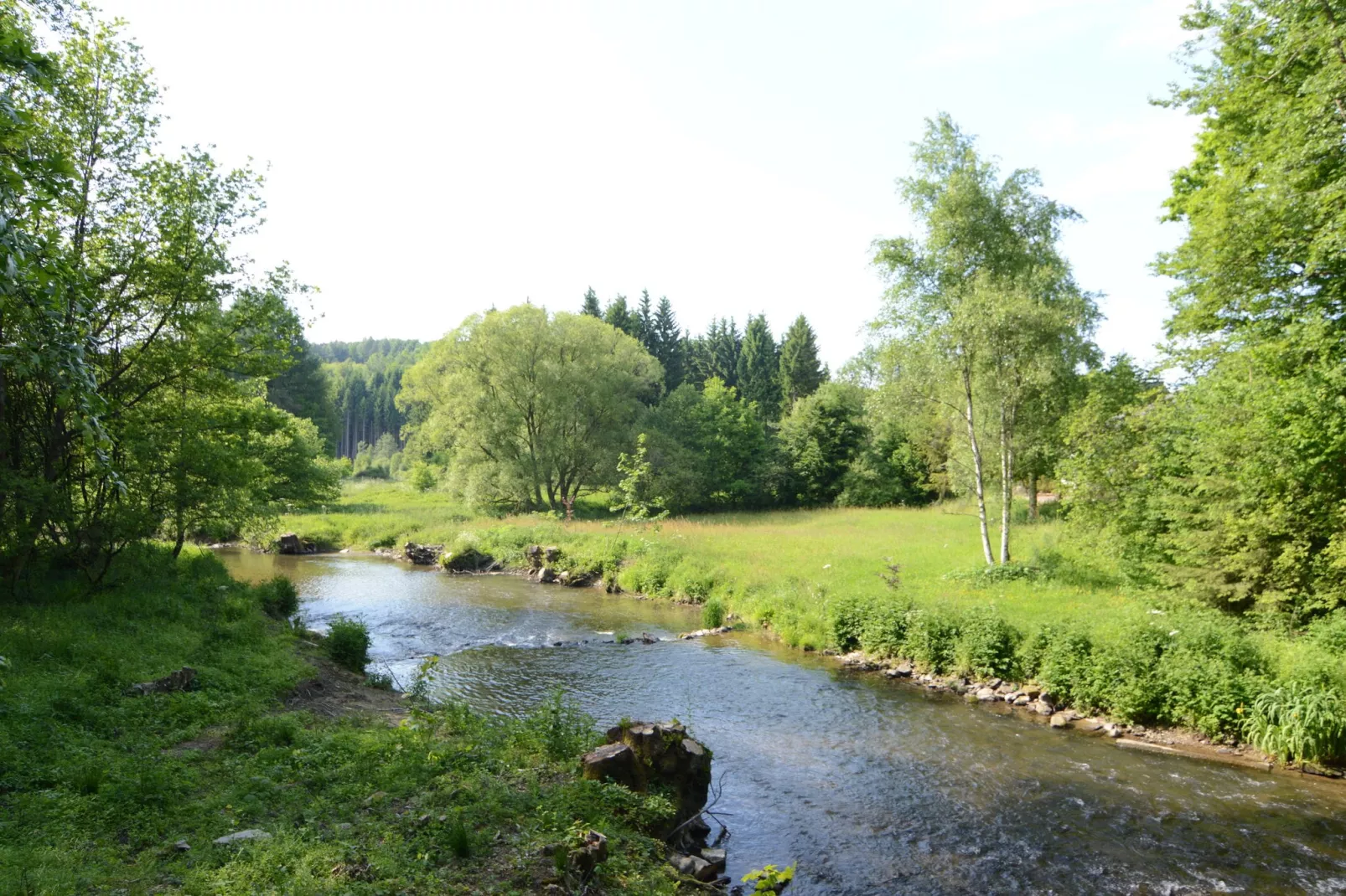 La Meulière-Gebieden zomer 1km