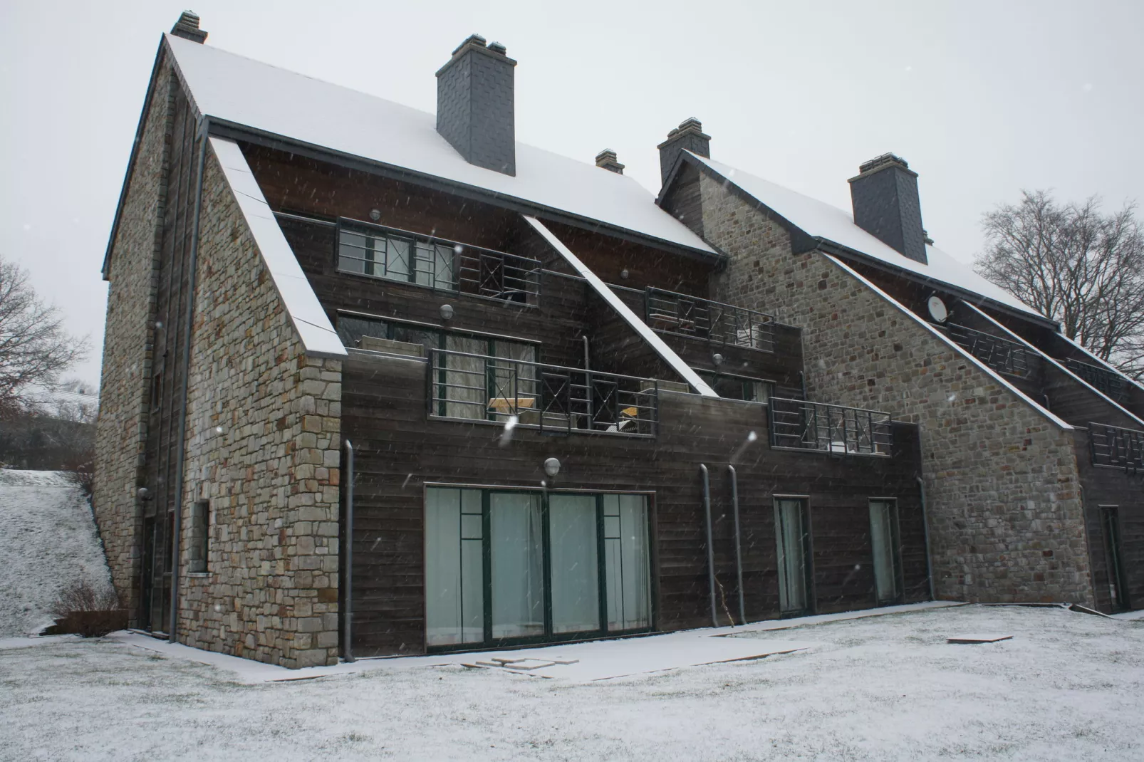 Les Jardins du Lac-Exterieur winter