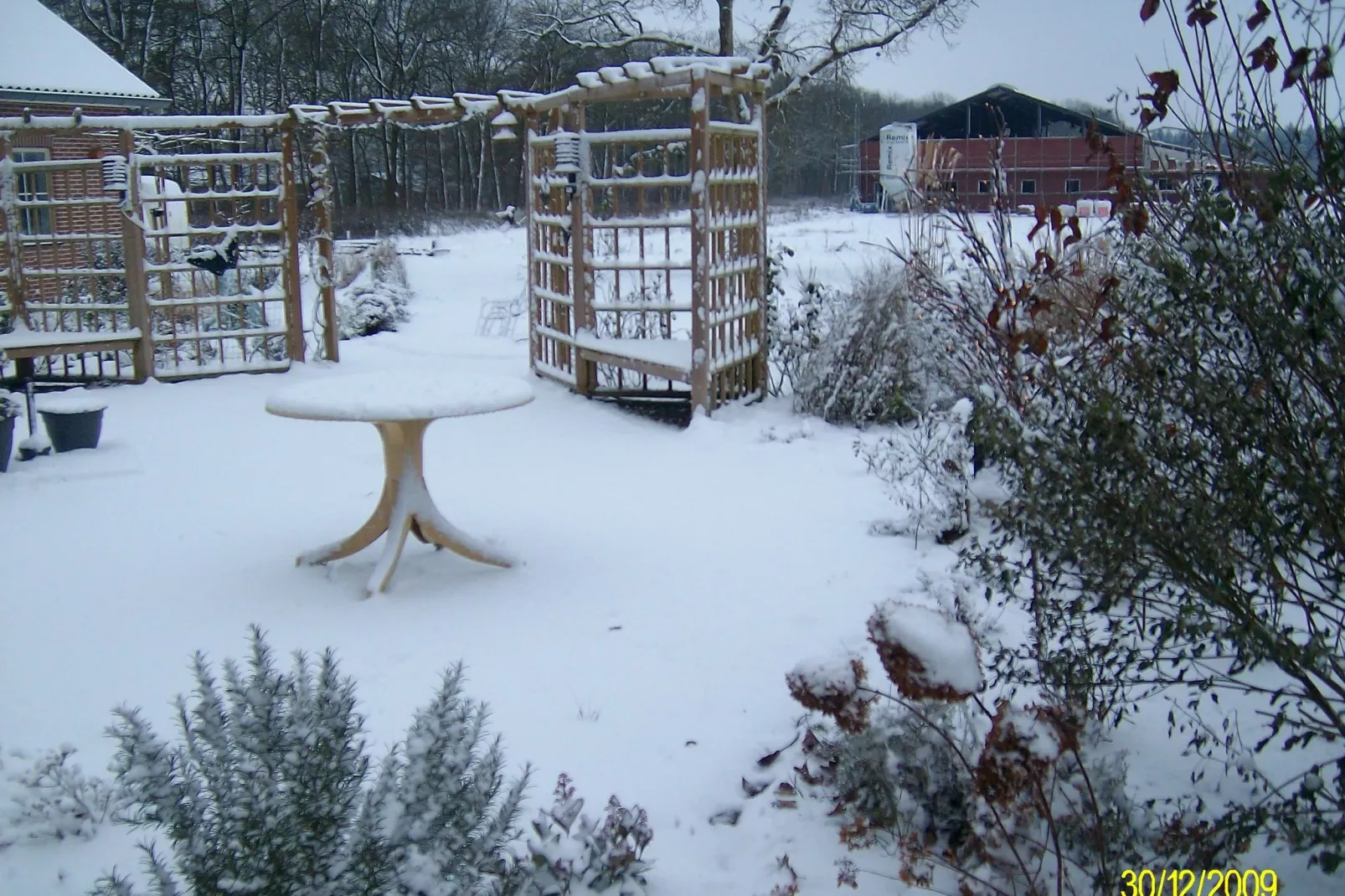 Vakantiepark Horsetellerie 4-Tuin winter