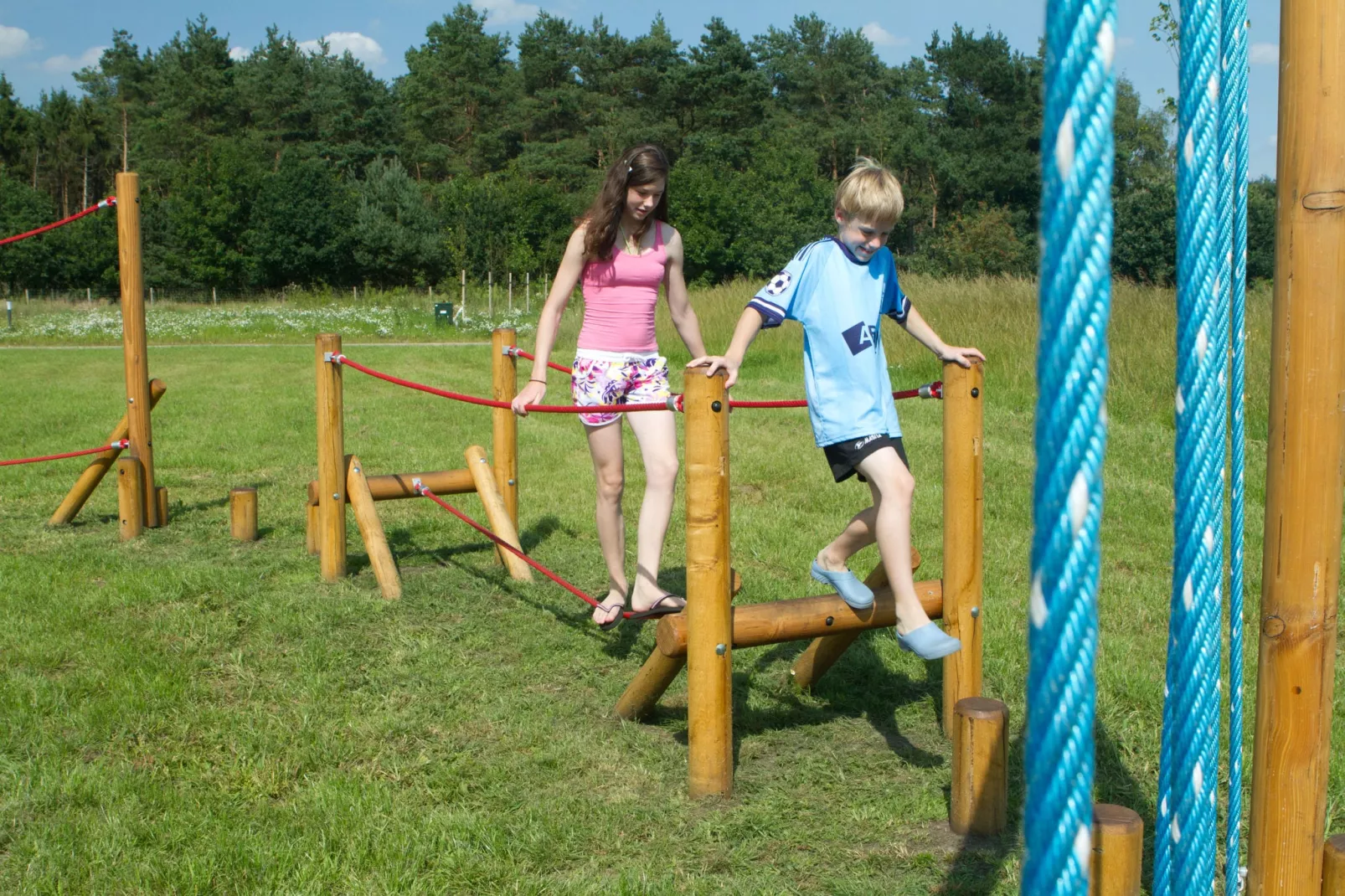 Vakantiepark Horsetellerie 7-Tuinen zomer