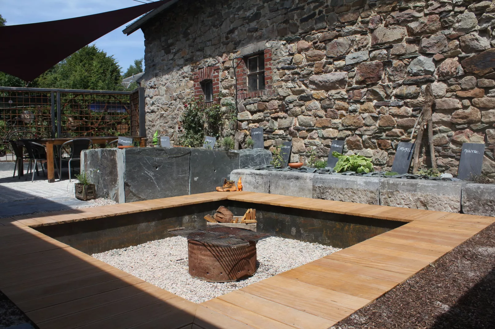 Gite Ol Coulée - Terrasbalkon