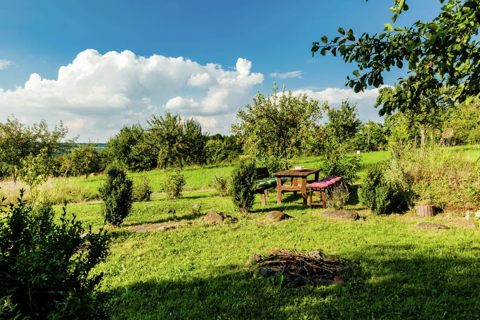 Villa Michelbach-Uitzicht zomer