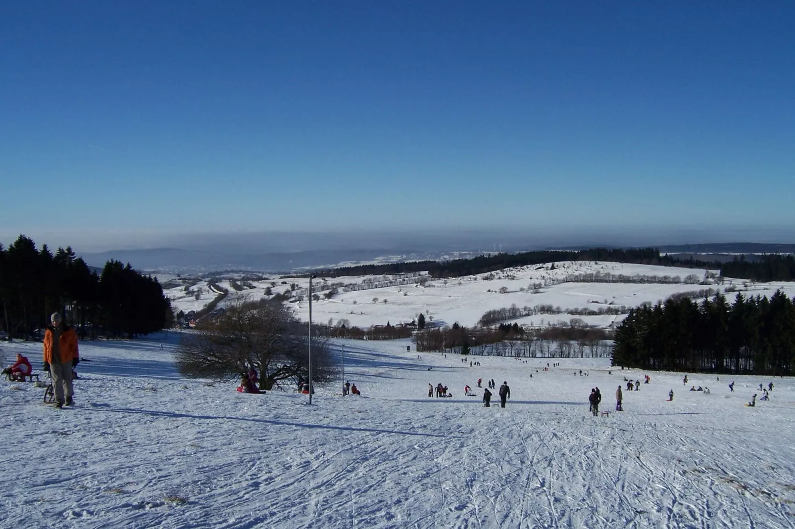 Villa Michelbach-Gebied winter 5km