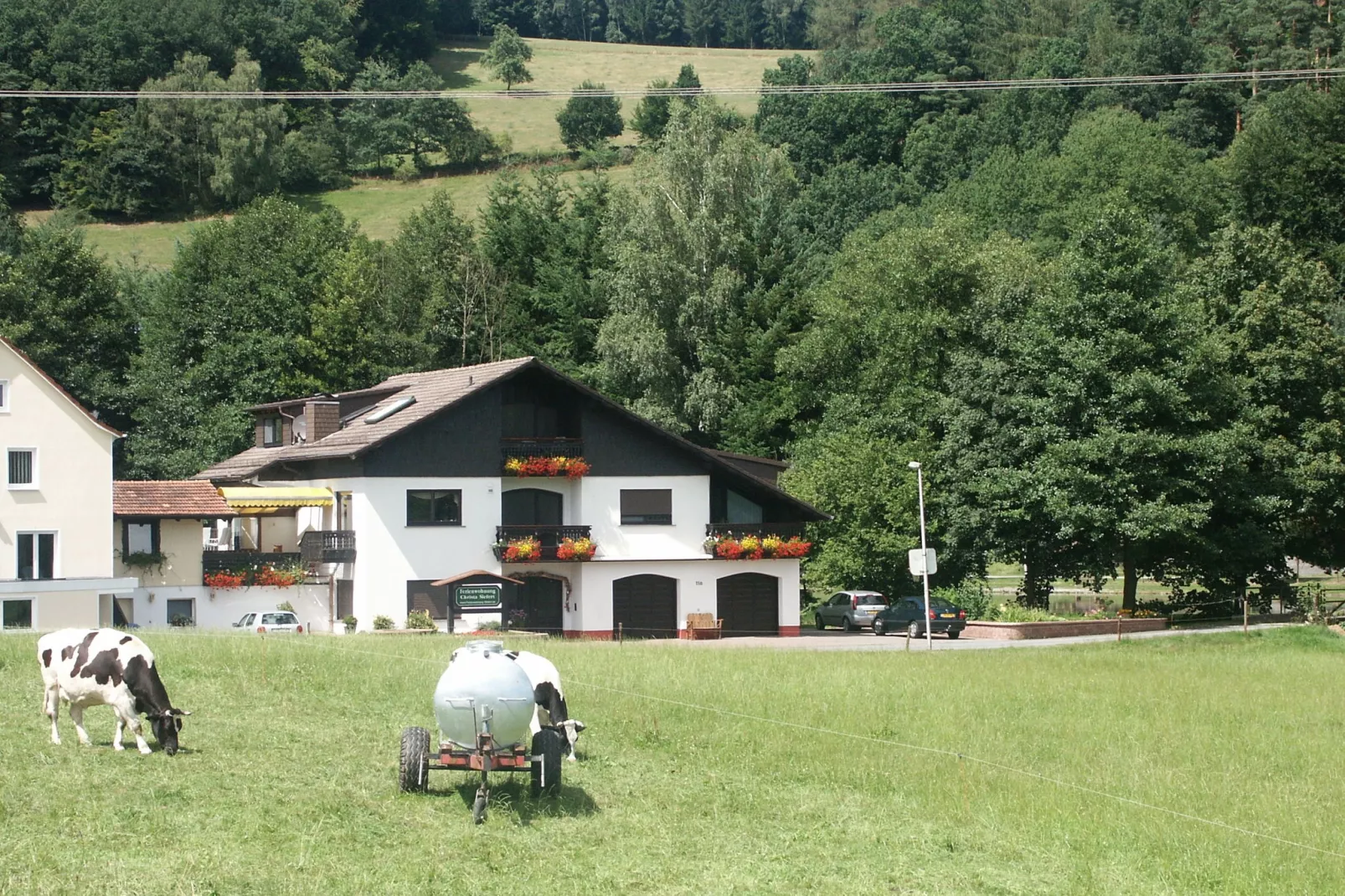 Mossautal-Uitzicht zomer