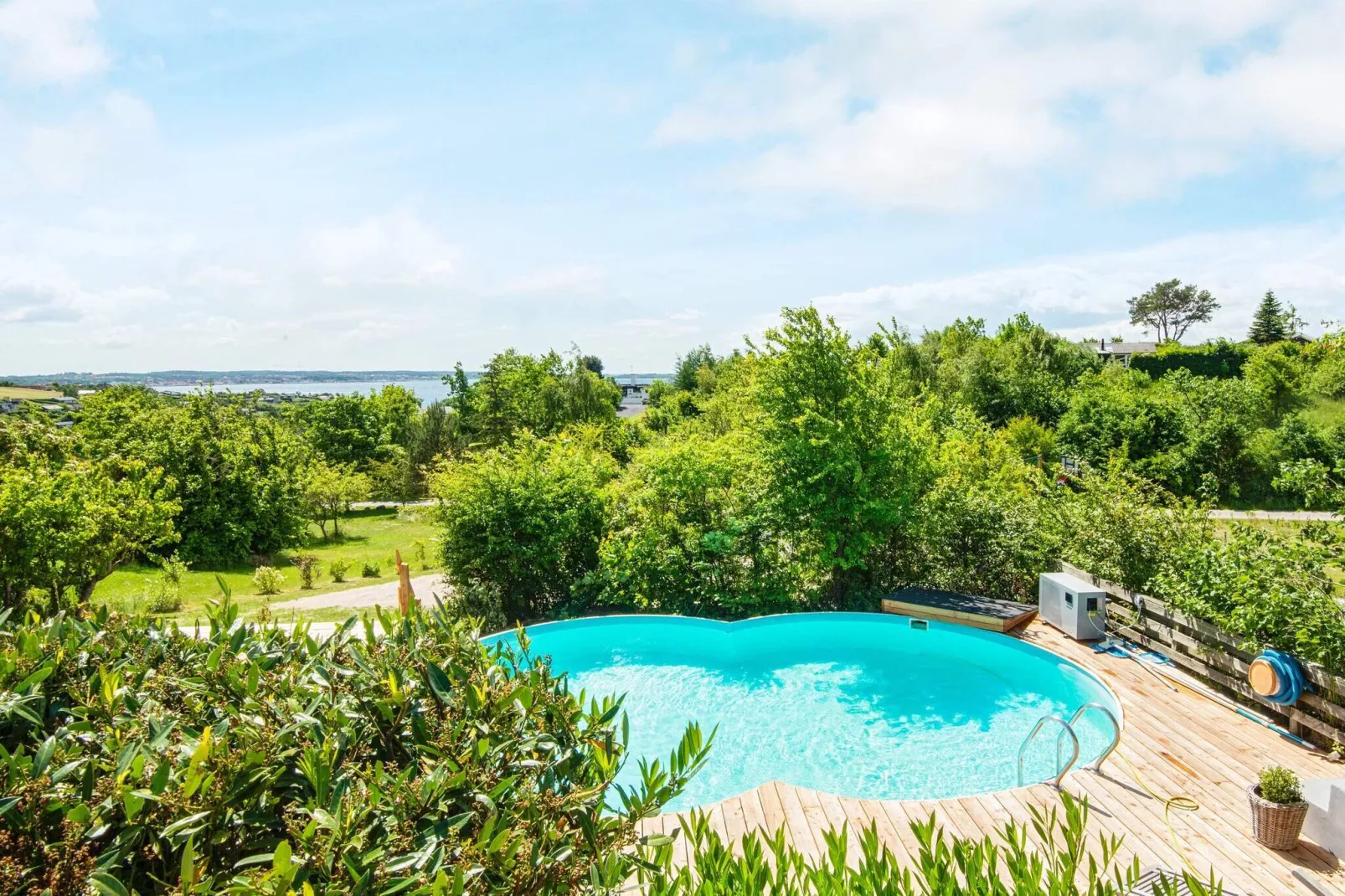 8 persoons vakantie huis in Ebeltoft-By Traum-Zwembad