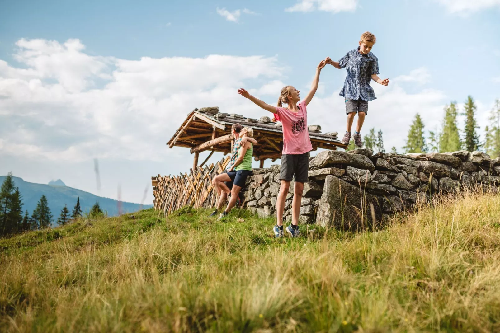 Ferienwohnung Nindl-Gebieden zomer 1km