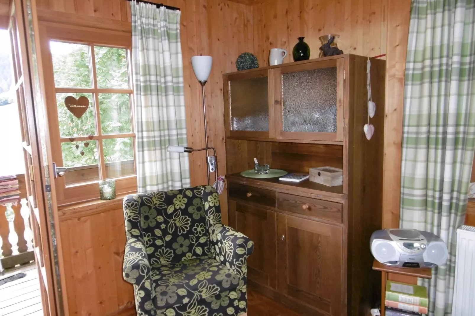 Vrijstaande vakantiewoning in het Zwarte Woud met sauna-Woonkamer