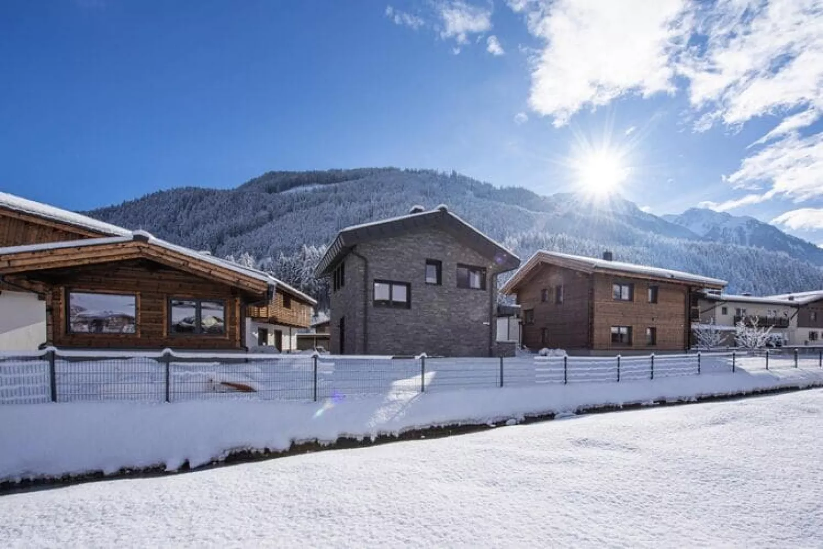 Feriendorf Das Dorf - Steinhaus-Exterieur winter