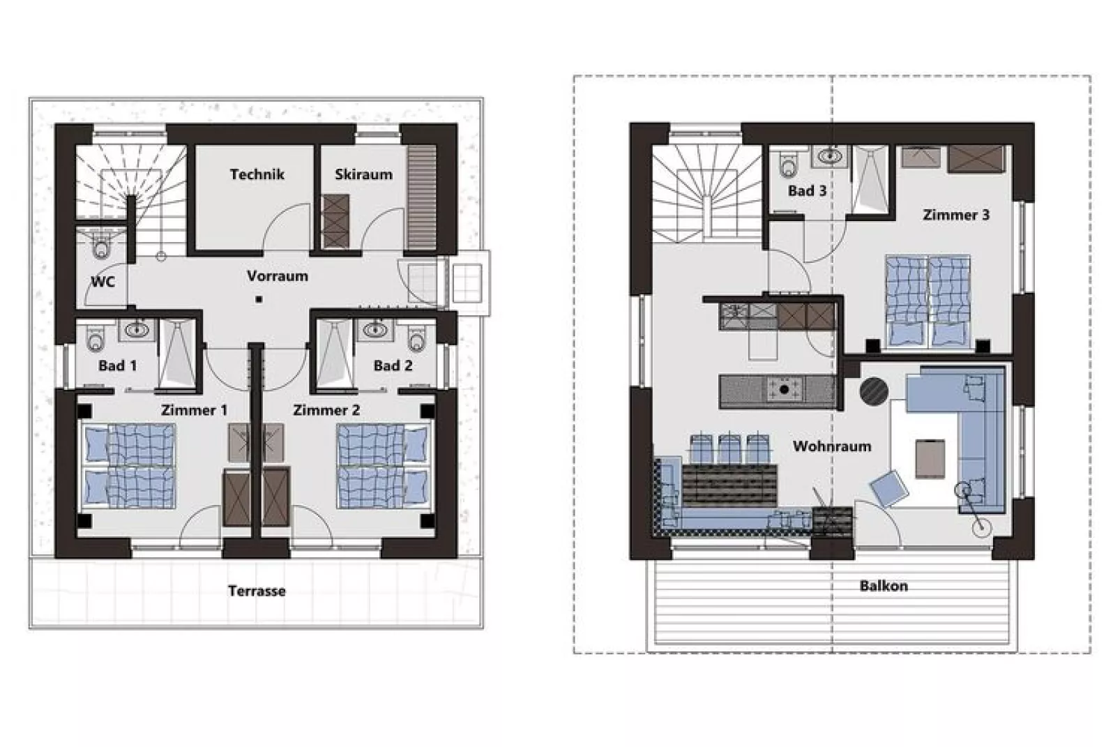 Feriendorf Das Dorf - Scheune/Badhaus-Plattegrond