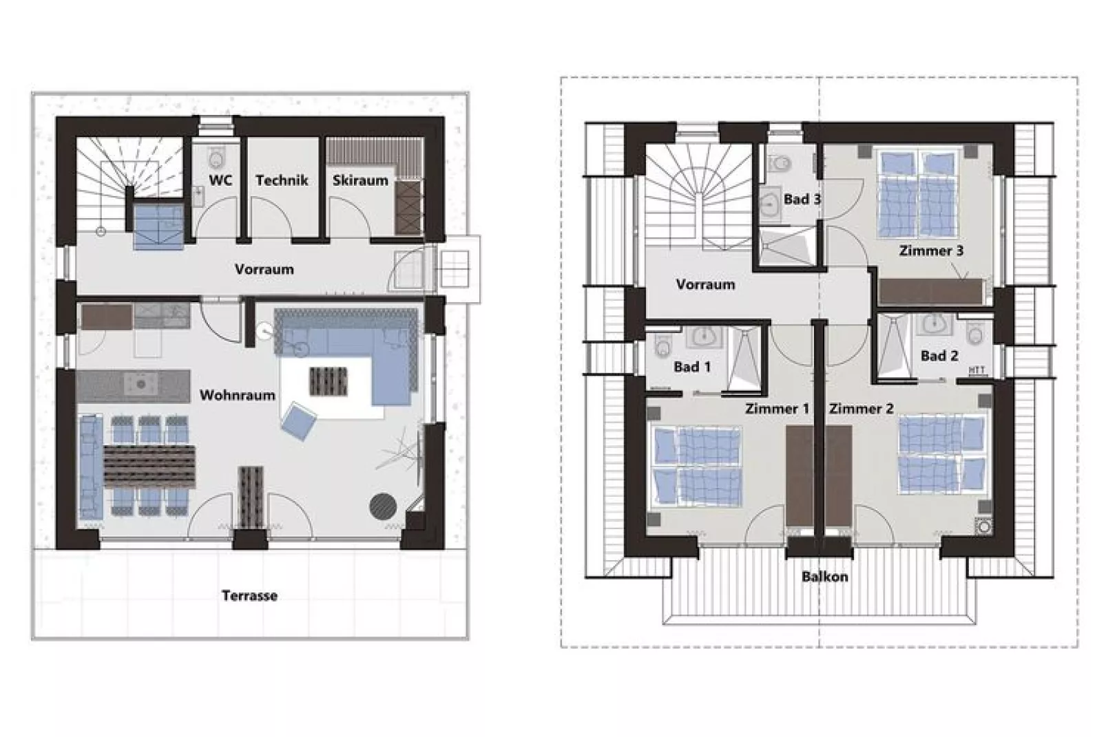 Feriendorf Das Dorf - Scheune/Badhaus-Plattegrond