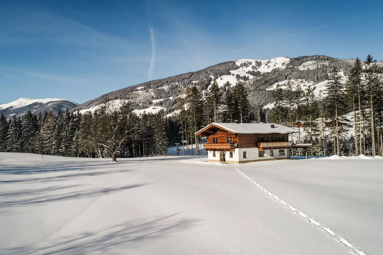 Chalet Freiblick Kleinhaid-Exterieur winter