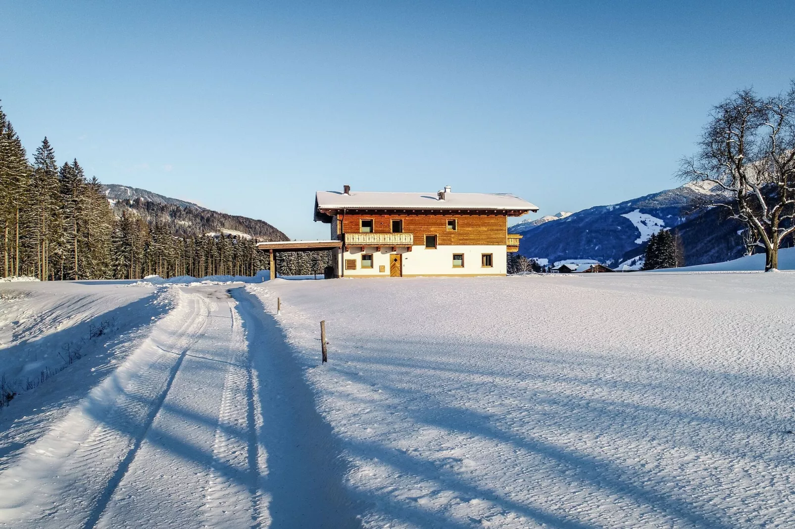 Chalet Freiblick Kleinhaid-Exterieur winter