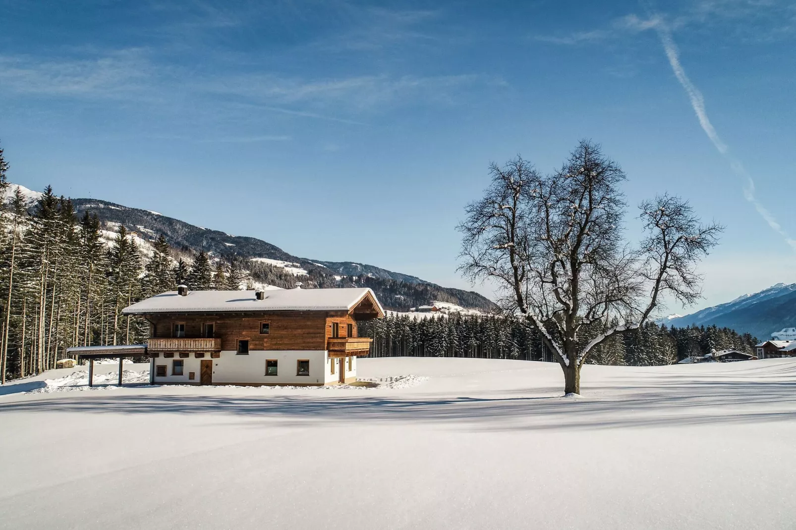 Chalet Freiblick Kleinhaid-Exterieur winter