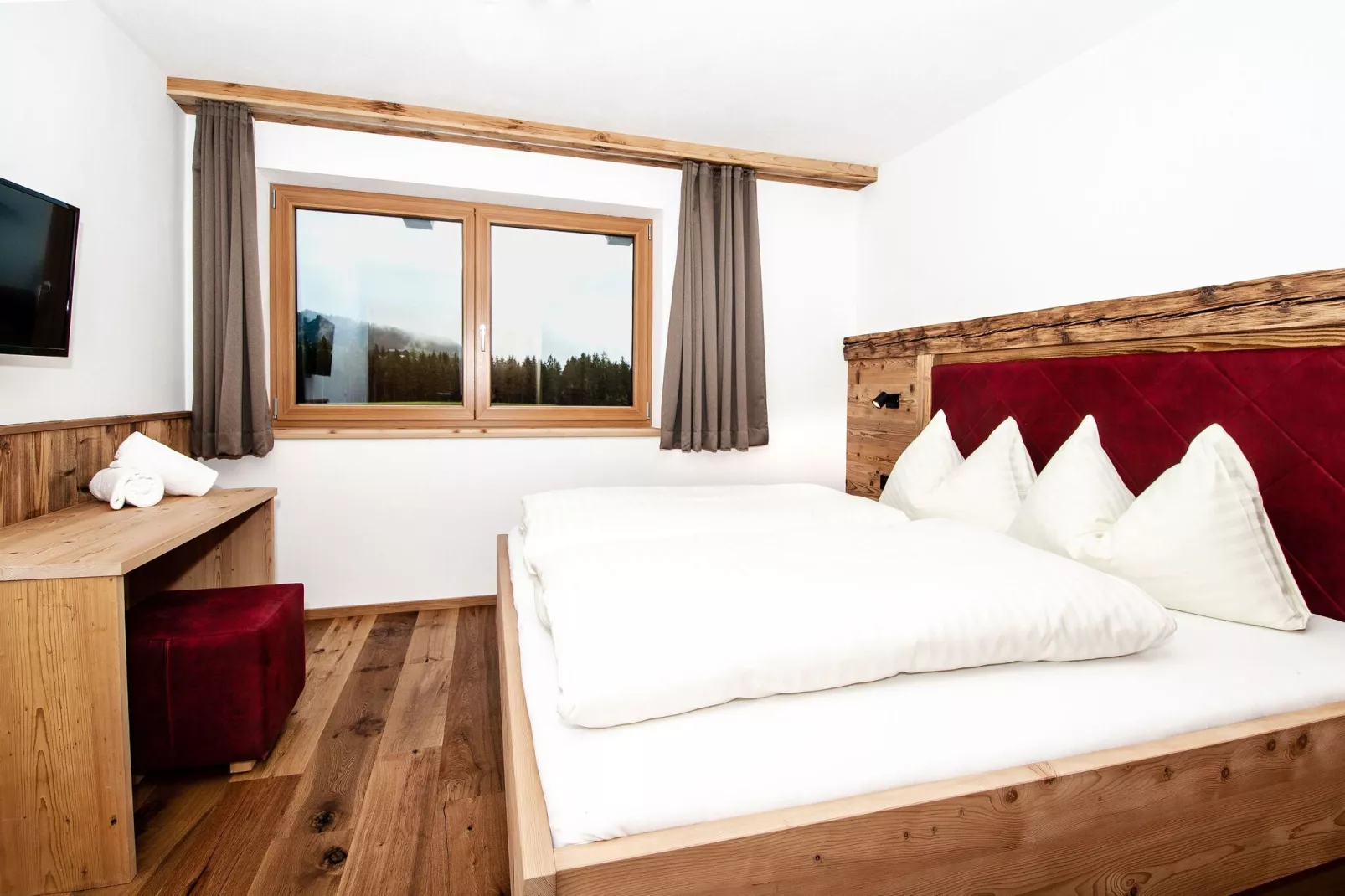Chalet Freiblick-Slaapkamer