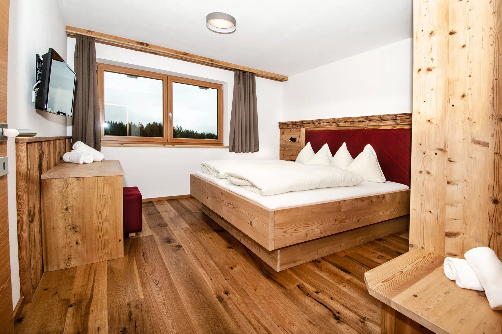 Chalet Freiblick-Slaapkamer